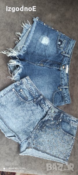 М-Л готини къси дънкови панталонки , снимка 1