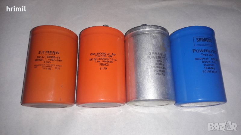 Уникални електролитни кондензатори, снимка 1