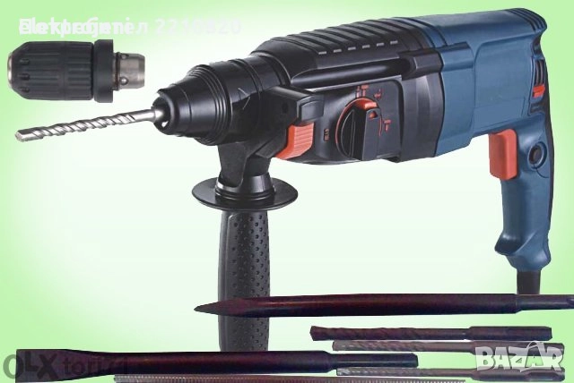 Перфоратор / Къртач  SDS Plus 2-28 DFR 1200W + 2ри патронник, снимка 1