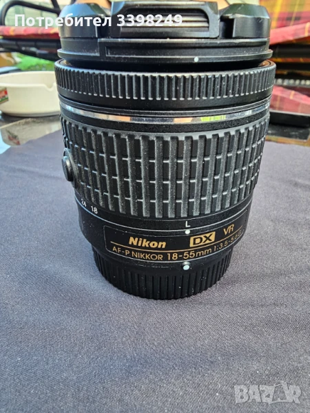Обектив Nikon AF-P DX Nikkor 18-55mm f/3.5-5.6G, снимка 1