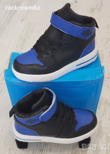 Детски високи кецове в синьо, снимка 1