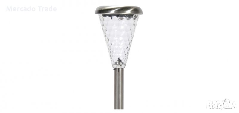 Соларна Led лампа с редуващи се цветове 27см , снимка 1