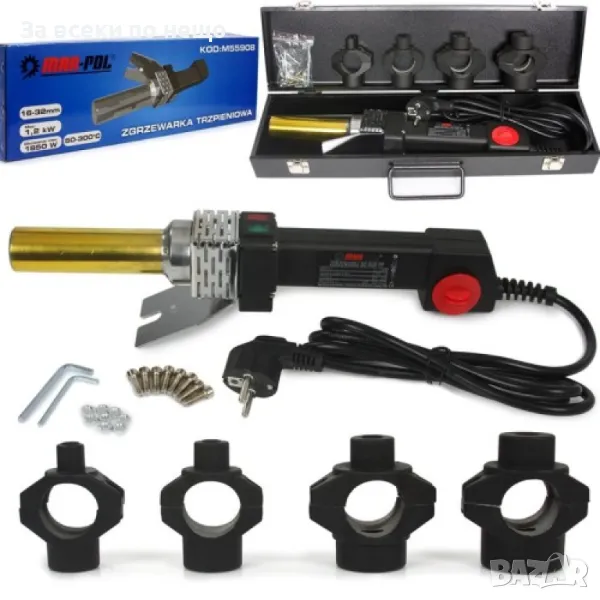 Лепачка - поялник за полипропилен 16 – 32 мм 1850W Mar-Pol, снимка 1