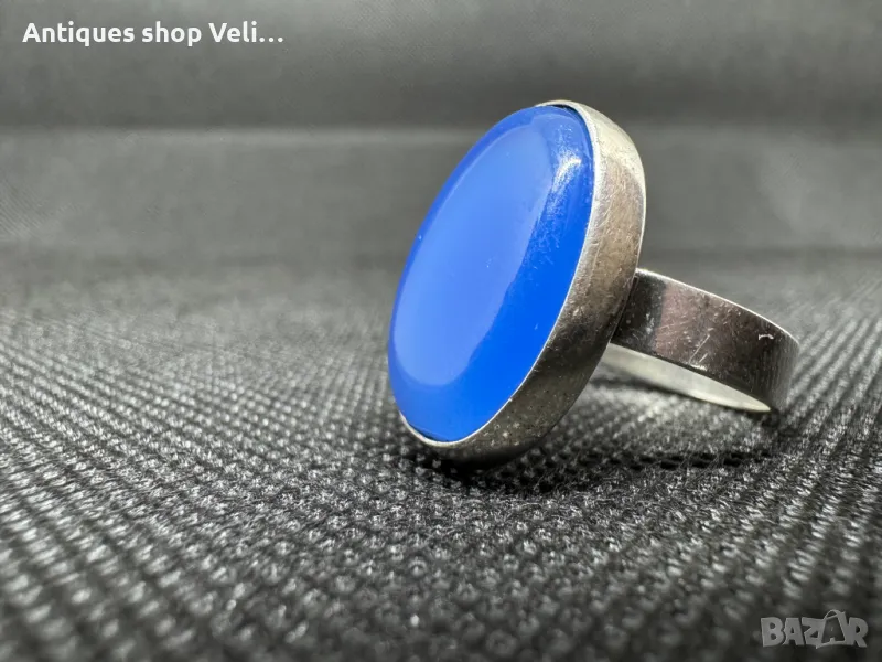 Сребърен пръстен №6032, снимка 1