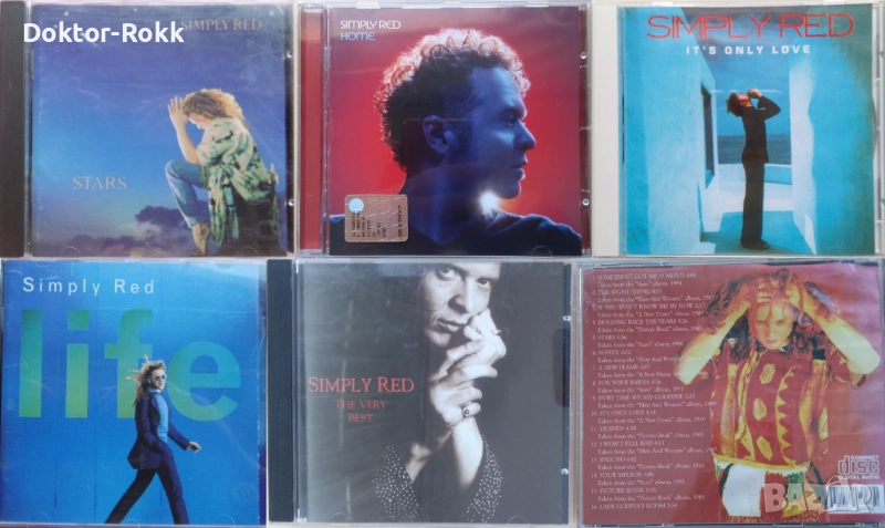 Simply Red – оригинални и неофициални дискове, снимка 1