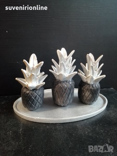 Декоративен комплект ананас, снимка 1