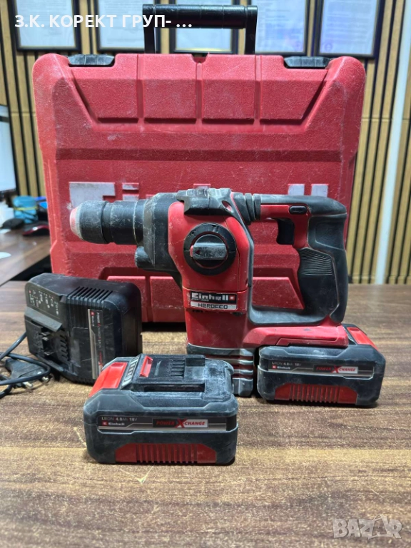 Акумулаторен перфоратор Einhell HEROCCO-Solo Power X-Change, снимка 1