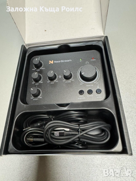 NearStream Nearity AMIX20B USB-C Audio Interface and Mixer, снимка 1