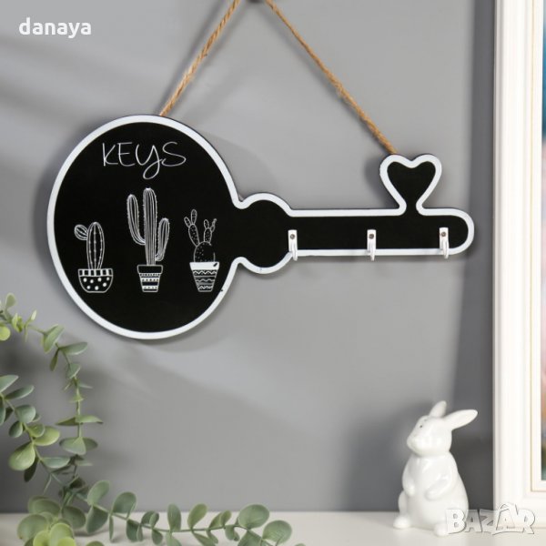 2019 Декоративна закачалка за ключове Кактуси, снимка 1