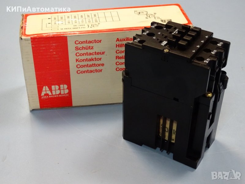 контактор ABB BC30-30-00 24VDC 15kW, снимка 1