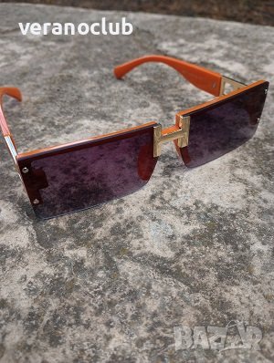 Слънчеви очила с Оранжеви рамки, снимка 1
