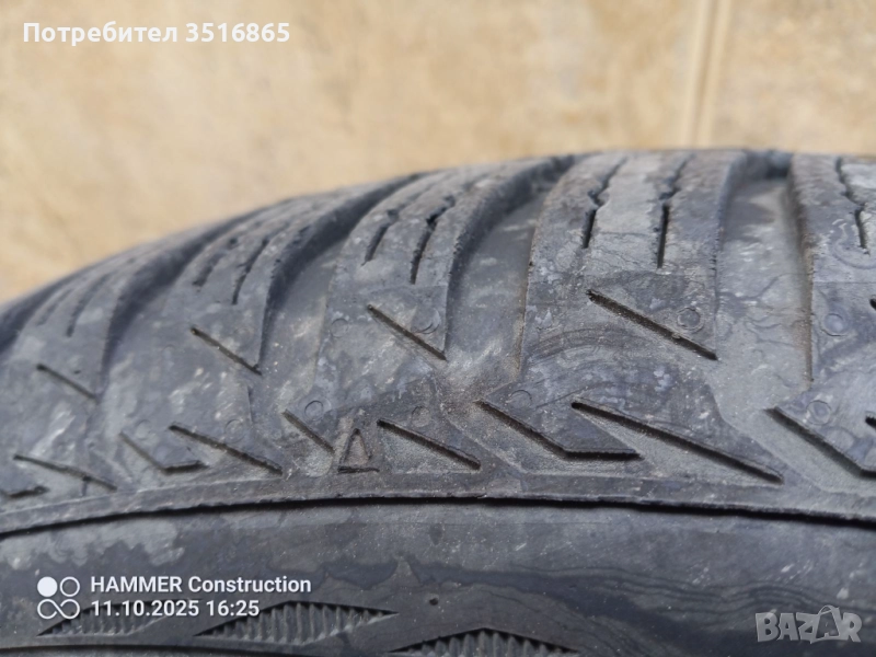 Зимни гуми 2 броя: 195 / 60 R15, снимка 1