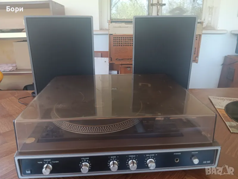 Dual грамофон с усилвател и тонколони, снимка 1