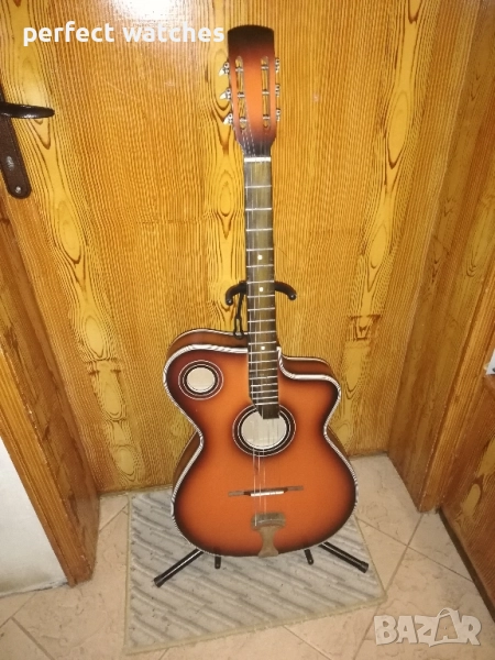 Колекционерска българска акустична китара Кремона , снимка 1
