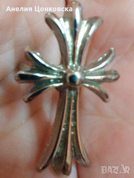 Старинен кръст вензел, снимка 1