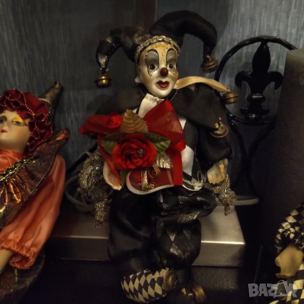 Порцеланова кукла с послание , снимка 1