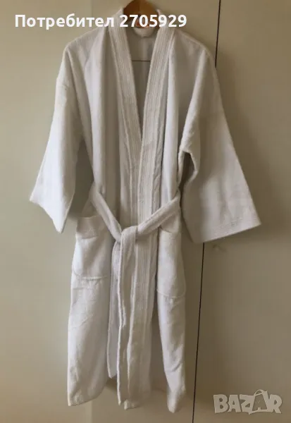 Нов памучен дебел халат, снимка 1
