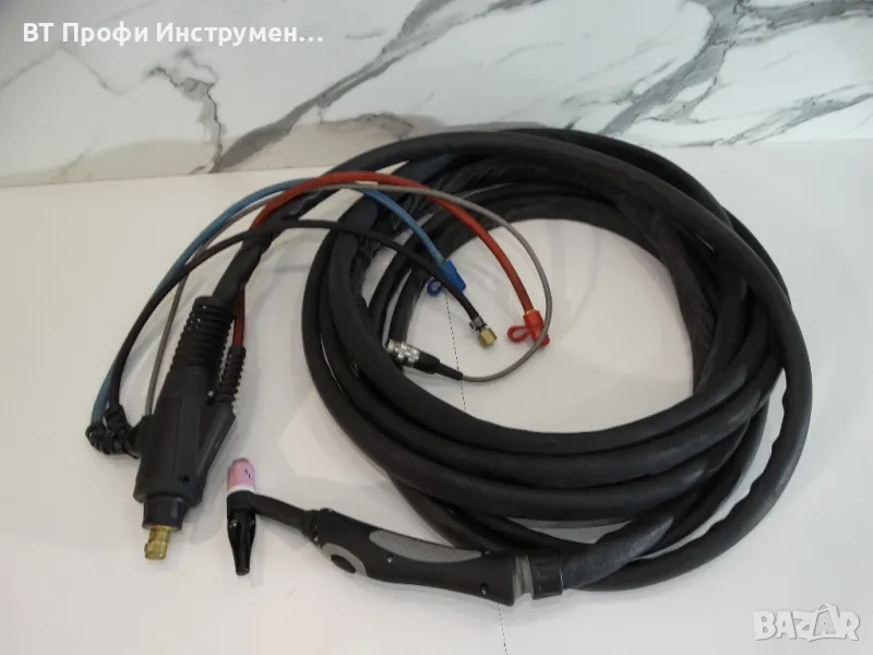 UNIMIG SR-18-8MCP50 - 8 m Шланг / Бренер TIG заваряване / Аргон, снимка 1