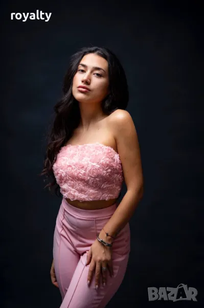 Розов дамски комплект , снимка 1