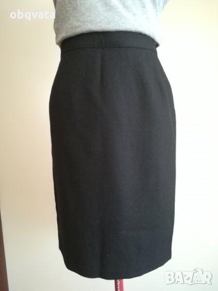 Нова Дамска черна, вълнена пола , снимка 1