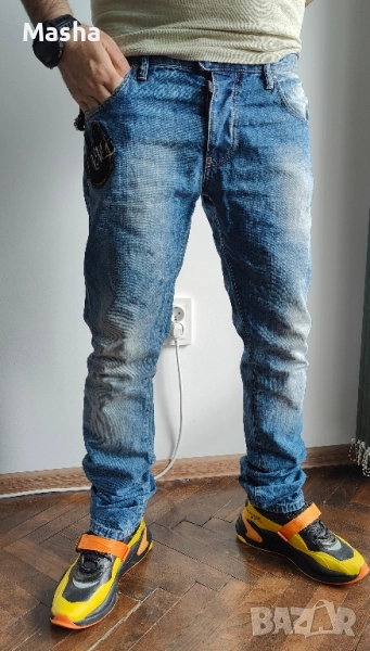 MNML Couture межки дънки разм. 33, снимка 1