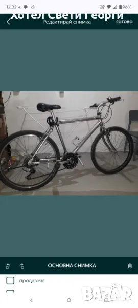 Велосипед с алуминиева рамка , снимка 1