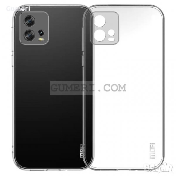 Motorola Moto G72 Силиконов Прозрачен Гръб Със Защита За Задната камера, снимка 1