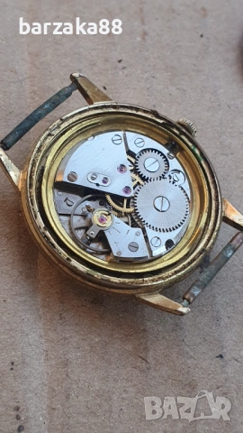 Мъжки позлатен часовник Osco 17 jewels, снимка 8 - Мъжки - 53889307