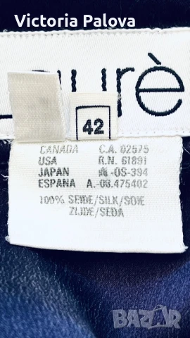 LUXURY лятно копринено яке/риза LAURÈL ( ESKADA), снимка 8 - Ризи - 51205837