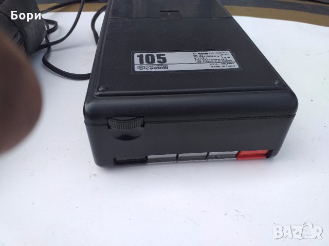 Castelli 105 / 1970г Касетофон, снимка 12 - Радиокасетофони, транзистори - 31784828