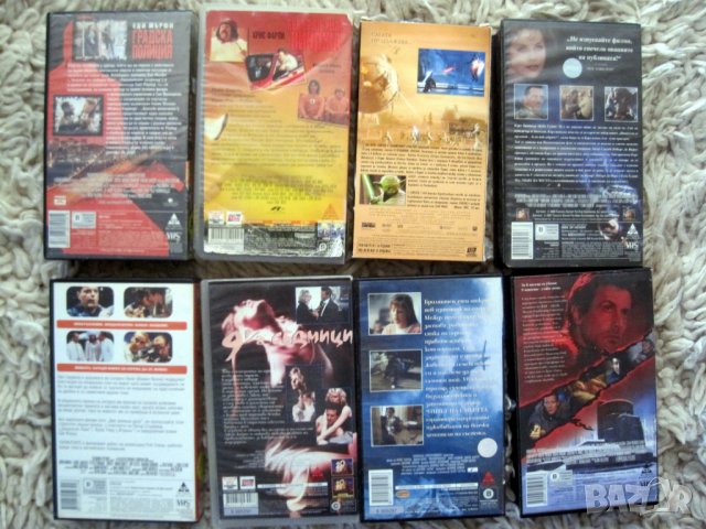 Филми на оригинални VHS касети, видеокасети, видео, аудиокасети, записи, музика, колекция , снимка 6 - Аудио касети - 32042664