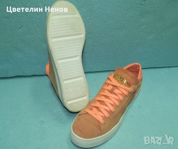 кецове adidas Court Vantage унисекс  номер 40,5 , снимка 4 - Кецове - 30121418