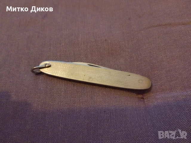 малки джобни ножчета винтидж две части без луфт маркови на Lark и Габрово, снимка 10 - Ножове - 56119739