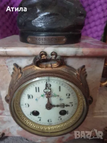 часовник каминен настолен 69/57 см, снимка 8 - Антикварни и старинни предмети - 50374541