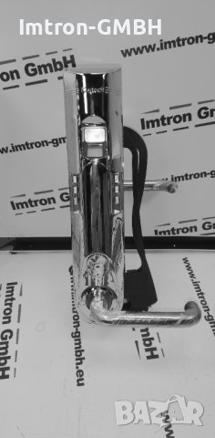 Солидна метална тристранна брава с пръстов отпечатък и код