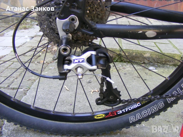 Алуминиев планински велосипед 26" Shimano XT монтаж внос Швейцария, снимка 11 - Велосипеди - 50550496