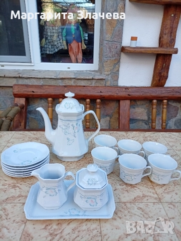Старинен порцеланов сервиз Бавария, снимка 2 - Антикварни и старинни предмети - 52427711