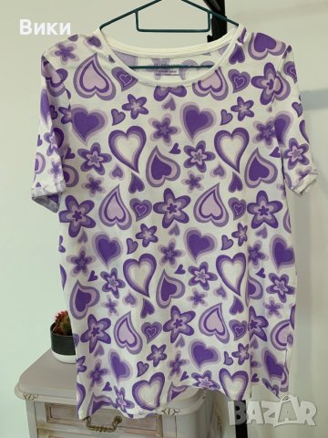 Тениска в размер 13-14г, ръст 164, снимка 4 - Детски тениски и потници - 44275703