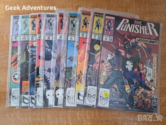 Комикси The Punisher (80's/90's) Пънишър Марвел Комикс Marvel Comics, снимка 3 - Списания и комикси - 52015626