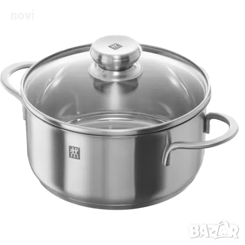 Zwilling Nova, комплект от 3 части с капак, снимка 2 - Прибори за хранене, готвене и сервиране - 47320558