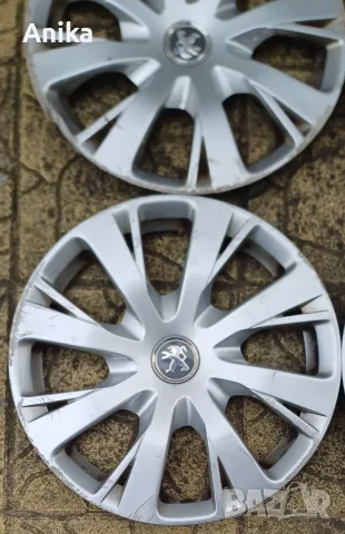 15 цола оригинални тасове Peugeot , снимка 4 - Аксесоари и консумативи - 56219000