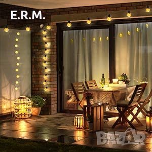 String Lights LED верига 25 крушки за парти украса празнични светлини декорация рожден ден сватба 9м, снимка 12 - Декорация за дома - 39255327