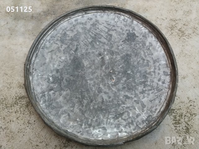 уникална османска кована орнаментирана синия, тепсия поднос , снимка 12 - Антикварни и старинни предмети - 35299162