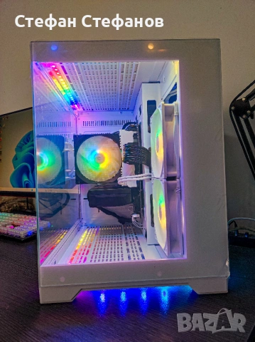 Нов! Ryzen 7 5700X, RTX 5060, 16GB RAM, 1TB SSD Nvme, снимка 4 - Геймърски - 35488172