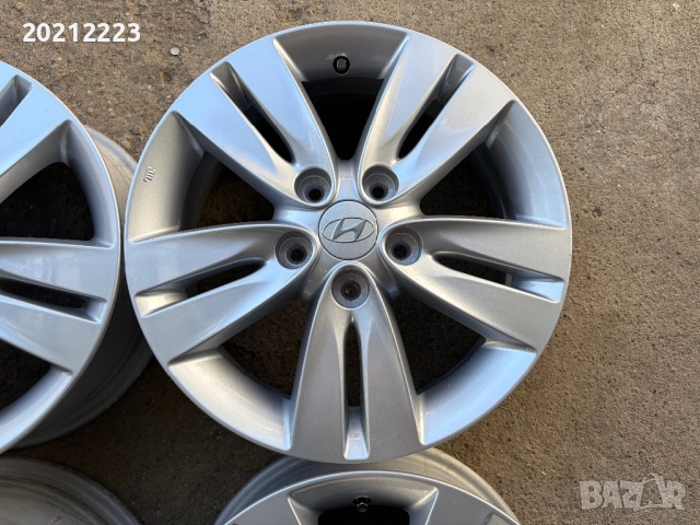 4 броя алуминиеви джанти за Hyundai IX20 16, снимка 9 - Гуми и джанти - 46633953