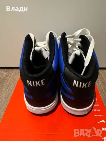 Обувки Nike Court Vision Mid NN AF сини, снимка 3 - Ежедневни обувки - 48523247