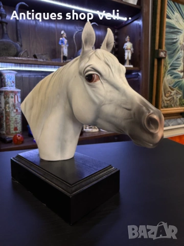 Рядка колекционерска скулптура на кон Goebel №8005, снимка 3 - Антикварни и старинни предмети - 53927892