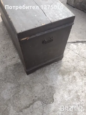 Стара ракла. Сандък , снимка 4 - Антикварни и старинни предмети - 48833736