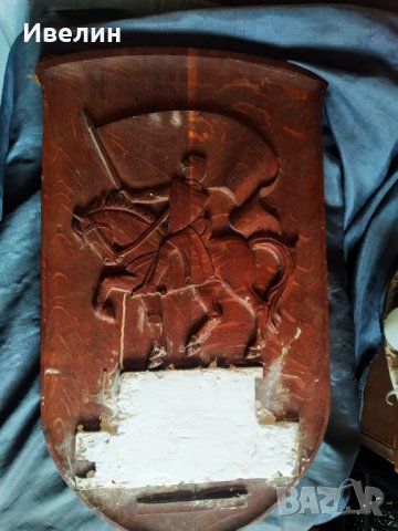 дървена декорация за стена, снимка 2 - Антикварни и старинни предмети - 30920922