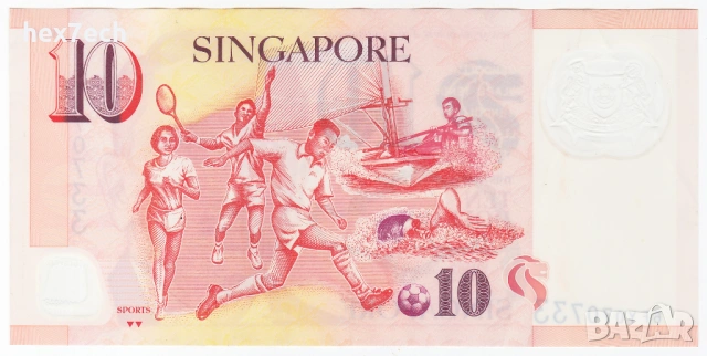 ❤️ ⭐ Сингапур 2004-2024 10 долара полимер ⭐ ❤️, снимка 3 - Нумизматика и бонистика - 53963548